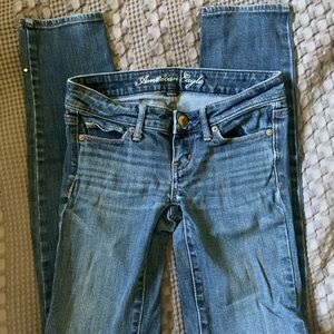 American Eagle Outfitters Women's Blue Jeans “Skinny” Size 00